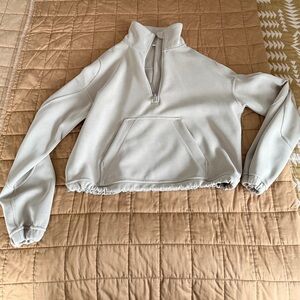 lululemon athletica Cream Half-Zip Pullover Sweatshirt